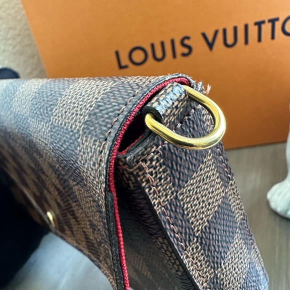 Authentic Pre❤️d Louis Vuitton Damier Ebene Felicie Pochette - Picture 8 of 13